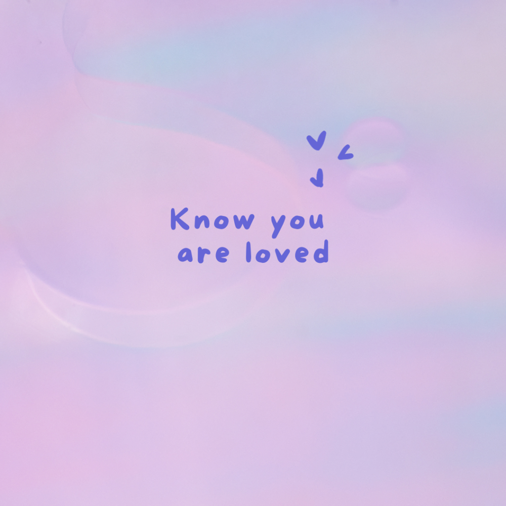 Purple Pink Gradient Self Care Motivational Quote Instagram Post